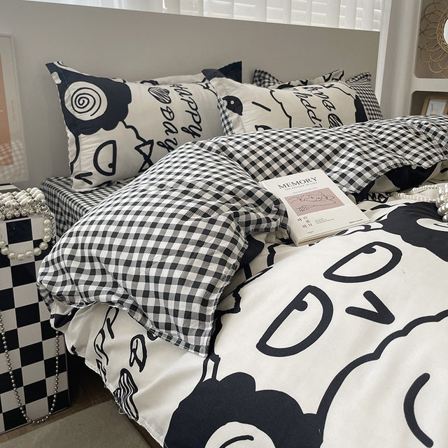 Single -person student dormitory Single children are covered with 150x200x230 single single non -whole cotton cotton 180