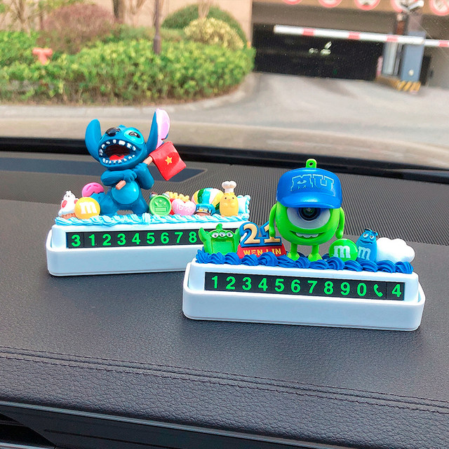 Handmade DIY cream glue invisible number plate parking plate material package car phone creative ornament for girls cute