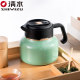 SHIMIZU clear water thermal kettle household stew teapot 316 stainless steel stuffy bubble special teapot tea 6282