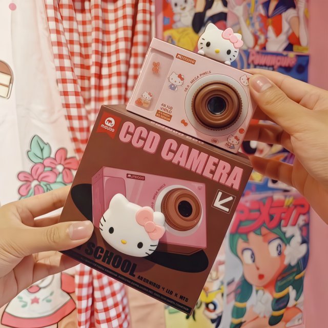 Mobee retro camera ccd children's digital high definition pixels can take photos for boys and girls toys graduation gifts