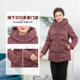Yibu Middle -aged and Elderly women's 2024 new Chinese down jacket jacket Mom dressing winter thick warm and warm top