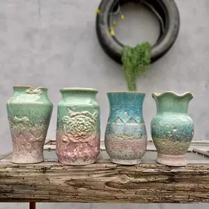 刻花大花瓶 新人首单立减十元 22年4月 淘宝海外