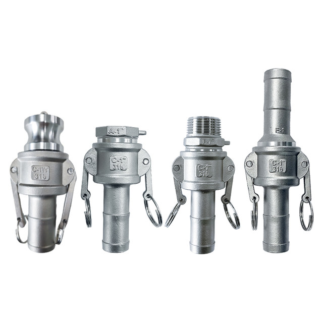 Stainless steel fast connecting C -type pagoda head supporting inner and outer wire tube water pipes live connecting CE CE CA CF
