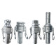 Stainless steel fast connecting C -type pagoda head supporting inner and outer wire tube water pipes live connecting CE CE CA CF
