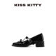 
KISSKITTY Mary Jane Small Leather Shoes for Women 2025 New Black Oxford British Thick Sole Versatile Single Shoes