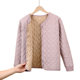 Middle-aged and elderly women's cotton-padded jackets for mothers to wear at home, small cotton-padded jackets and grandma's clothes to keep warm and wear cold-proof inner liner cotton clothes for winter