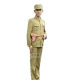Republic of China military uniform Chinese military uniform Kuomintang Huangpu Military Academy Servant Drama Stage Performance Clothing Photography
