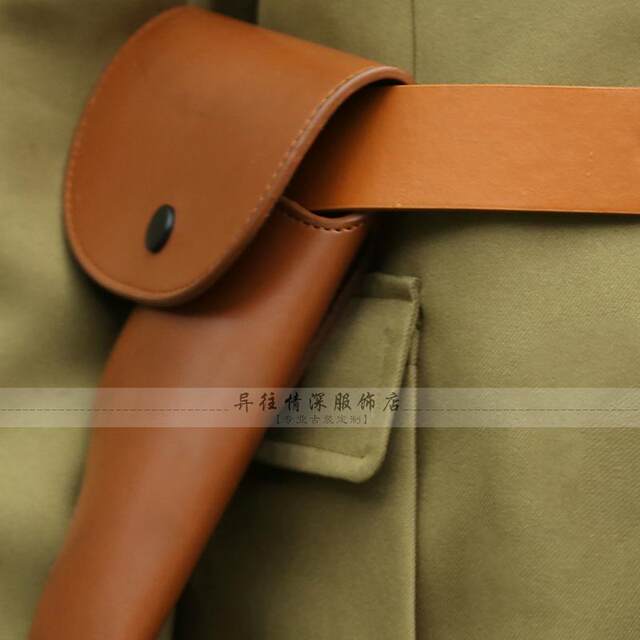 Republic of China military uniform Chinese military uniform Kuomintang Huangpu Military Academy Servant Drama Stage Performance Clothing Photography
