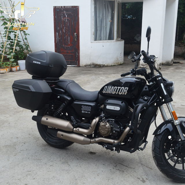 Suitable for Qianjiang Motorcycle Flash 300 Box Tail Boxes Three -Box Fighting 350 Bar Barrier Characteristics Character Xia De
