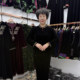
Middle-aged mother autumn and winter Chinese style velvet embroidered long-sleeved base shirt 2025 stand collar fashionable grandma casual two-piece set
