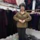 
Middle-aged and elderly autumn new casual color-blocking hooded windbreaker jacket for women small granny jacket loose top