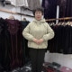
Middle-aged and elderly women's casual hooded velvet windbreaker jacket for small mothers, warm, thick, jacket and cotton padded winter clothing