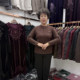 
Middle-aged mother's new winter wear half turtleneck plus velvet warm shirt with solid color thick bottoming shirt for 40-50 years old