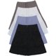 Short skirt women's skirt summer new style literary student linen knee-length pleated skirt high waist retro mid skirt A-skirt commuting