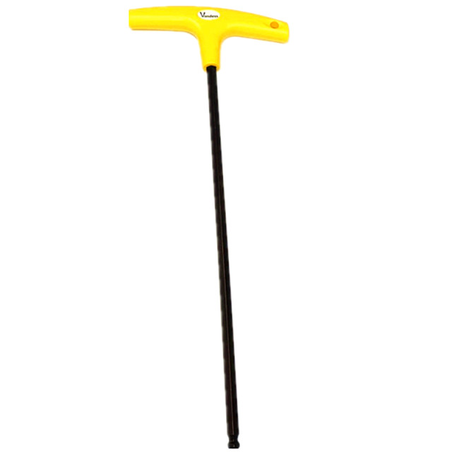 Gongying Special Type T -shaped hexagonal set 8mm imported S2 material ball flat head lengthened T -shaped 6 square hexagon wrench
