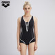 arena Arena jumping series sleeveless one-piece triangular swimsuit for women covering their belly and making them look slim and sexy V-neck swimsuit for women