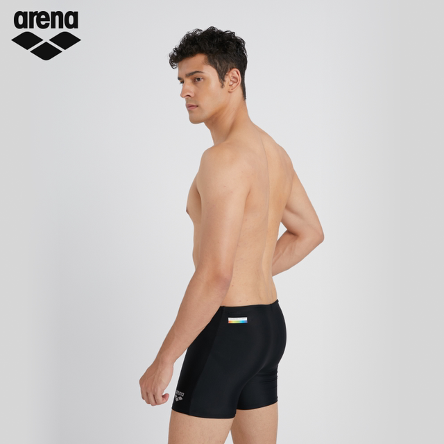 
arena 2025 new product for men's fitness height elasticity and adjustable lace-up corner swimming trunks for men