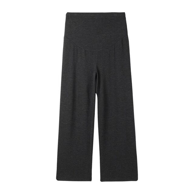 Jingqi Maternity Pants Autumn and Winter 2025 New Outerwear Plus Velvet Thick Glutinous Rice Wide Leg Pants Pregnancy Belly-Free Pants