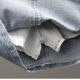Anti-exposure denim skirt for women 2025 spring and summer A-line short skirt high waist versatile fashionable pocket slimming skirt trendy
