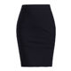 Spring and summer skirt women's mid -length hip skirt professional skirts, empty multiplied interview black skirt elastic work one -step skirt