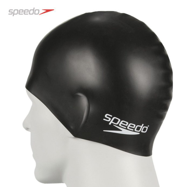 speedo Speedo Swim Cap Silicone Non-Stretching Unisex Elastic Fit Waterproof Training Silicone Swim Cap