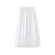 Putty Bud Skirt Female Summer Skin Small Mid -length Small Sports Wind Skirt White Design Ace
