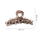Internet celebrity fashion 2025 high-end crystal clip light luxury head back hair clip high-end spring and summer headgear