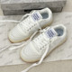 Hong Kong style casual sneakers for women ins super popular niche versatile white shoes 2025 autumn new couple sports shoes for men