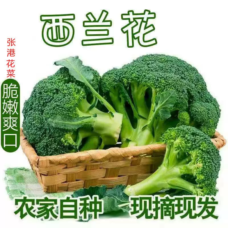绿花椰菜蔬菜 新人首单立减十元 21年11月 淘宝海外