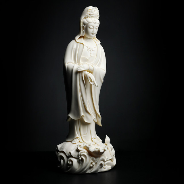 Dai Yutang Ceramics The Buddha statue of Master Lin Jianping for Home ...