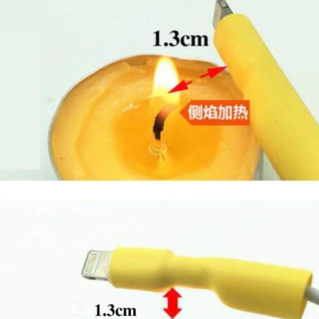 Android type-c data cable protective cover Apple charging cable USB big head repair heat shrink tube repair to prevent breakage