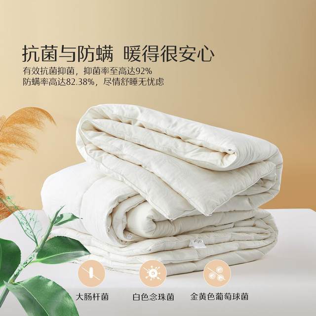 Mercury Home Textiles Cotton Quilt Soy Fiber Quilt Thickened Winter Quilt Two-in-One Mother Quilt Spring and Autumn Quilt Cotton Quilt Core