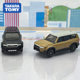 TOMY/Tomica red and white box simulation alloy car model No. 17 Toyota Cruiser Land Cruiser 950622