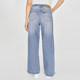 Lee Shopping Mall same style as 25 spring and summer new loose mid-waist light blue women's wide-leg jeans
