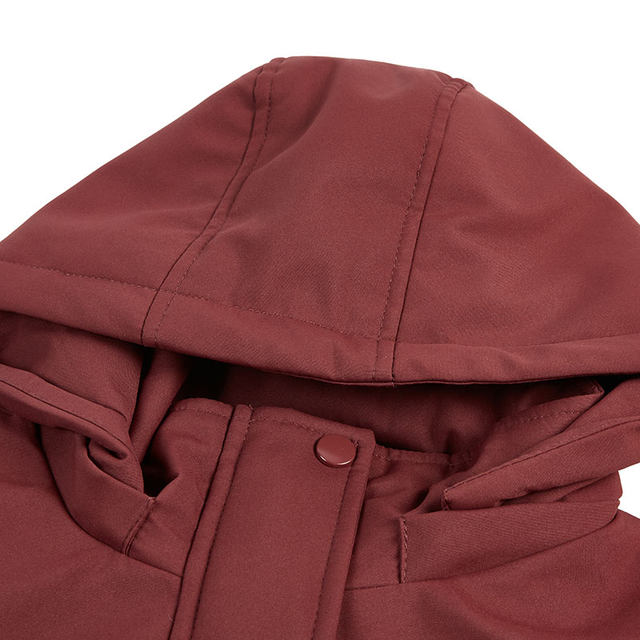 Milanden middle-aged and elderly mother's clothing 2025 winter new fashion hooded quilted jacket windproof, warm and velvet