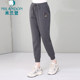 Milanden middle-aged and elderly mothers' casual velvet warm leggings women's autumn and winter new high-waisted sweatpants thickened