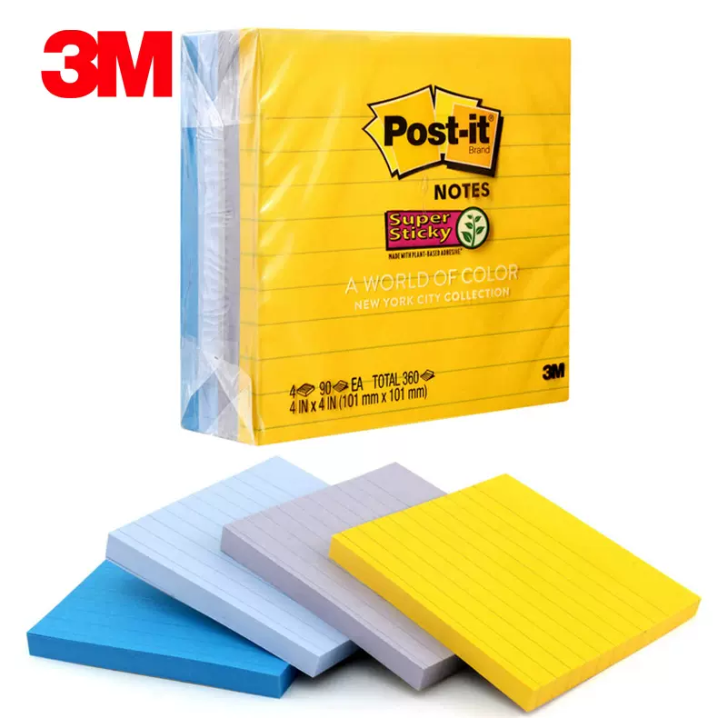 3M Post-it Black Sticky Notes