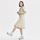 Giordano skirt for women new double-sided cloth solid color simple style fish tail skirt half turtleneck dress for women 13464764