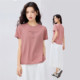 Giordano short-sleeved T-shirt for women new pure cotton bow printed sweet style round neck casual top 13325323