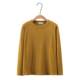 Large size mother autumn and winter double-sided velvet base shirt 200 Jin [Jin equals 0.5 kg] Loose and fashionable inner round neck long-sleeved T-shirt top