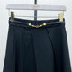 Division's 2024 winter new product, umbrella skirt, skirt for women, high waist, slimming, versatile, wide swing, a-line long skirt 1155