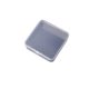 Square pp plastic box data cable headphones translucent jewelry stationery U disk U shield charging cable small parts