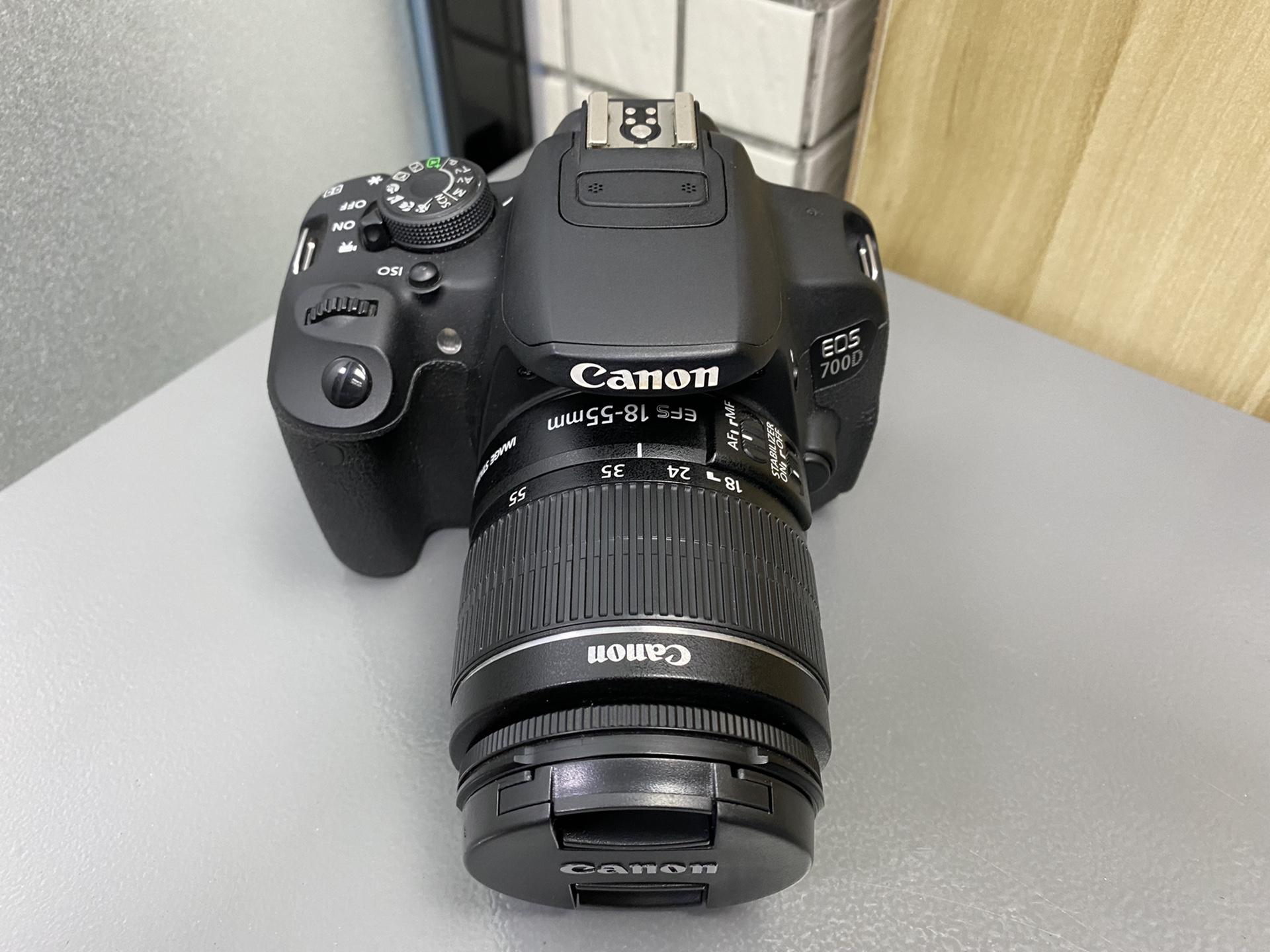 佳能700d 单反相机 套机 摄影入门