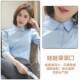 Genuine Youbo white split shirt for women's middle sleeve professional formal wear work clothes waist-closing and slimming out half-sleeved sleeve seven-white worker
