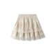 Lace fluffy cake short skirt for women in autumn new large size fat mm high waist slim small a-line gauze skirt 98060