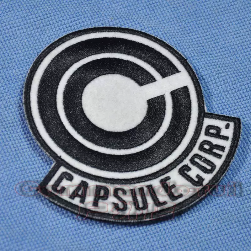 七龙珠 Dragonball系列capsulecorp 万能胶囊公司徽章双魔术贴