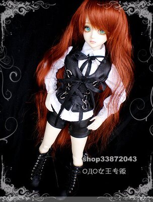 taobao agent Doll, clothing, vest, shorts, set, children's clothing, scale 1:4, scale 1:3