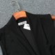Trendy Thin Vest Jacket Men's Black Vest Vest Spring and Autumn Youth Korean Style Slim Sleeveless Cardigan Outerwear