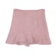 Fishtail skirt 2017 new autumn and winter women's ruffle hip skirt suede short skirt elastic one-step skirt flower bud skirt