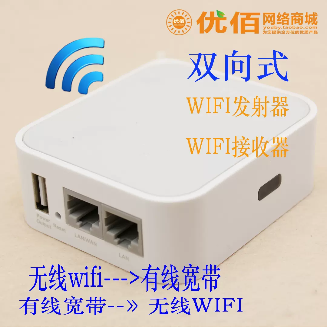 双向有线转wifi无线双网wifi发射器ipad手机平板以太网wifi 双向有线转wifi无线双网wifi发射器ipad手机平板以太网wifi